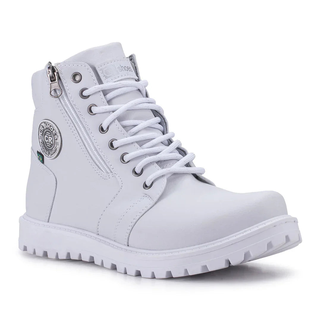 Bota Coturno Masculino Com Ziper Modelo Novo - (Promoção de Inverno 2025)