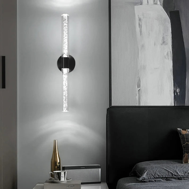 Arandela de Parede Led Cilíndrica Bolhas