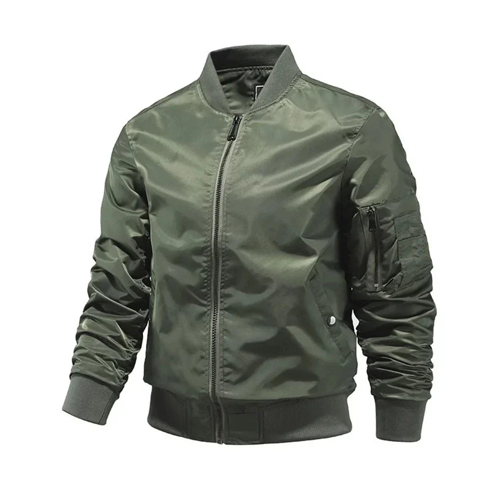 Jaqueta Masculina Bomber Monocromática - (Promoção de Inverno 2025)