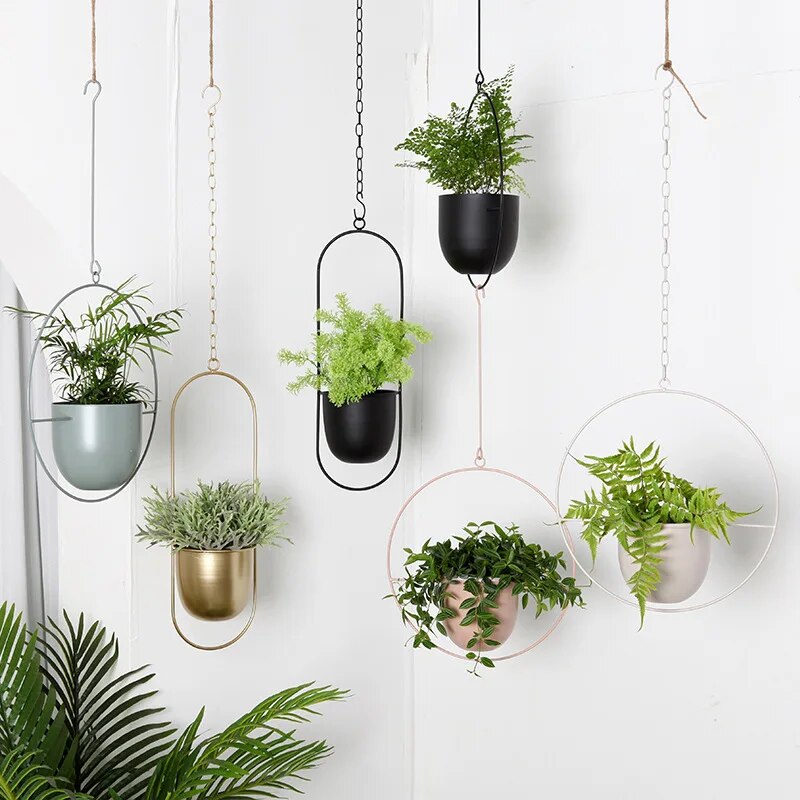 Vaso de Planta Decorativo Suspenso