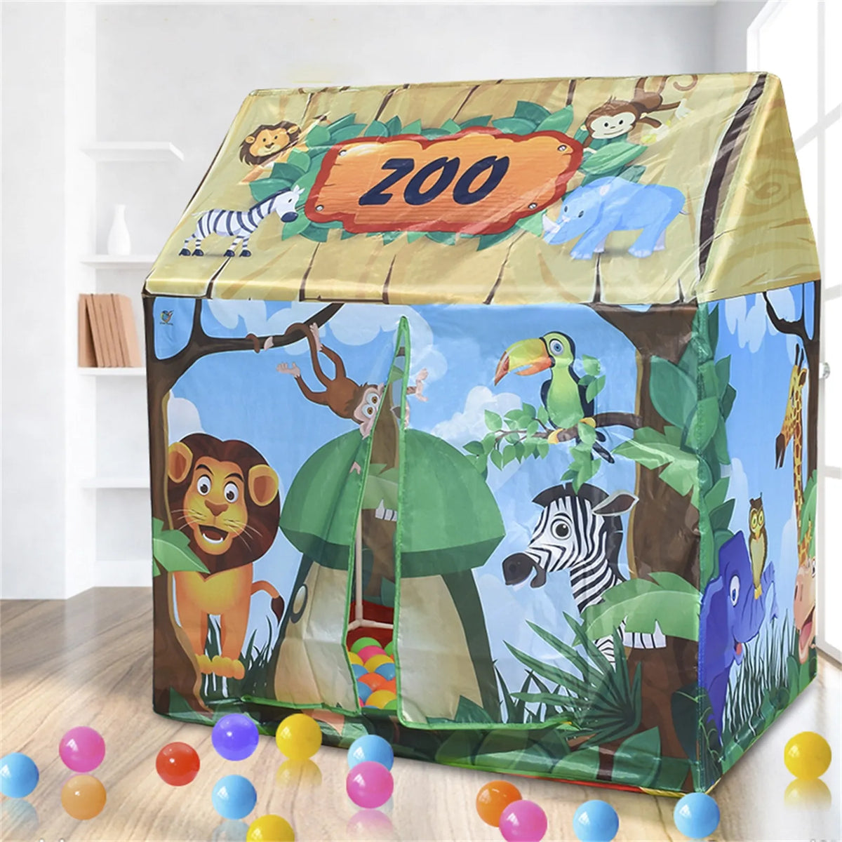 Barraca Tenda Infantil Zoológico