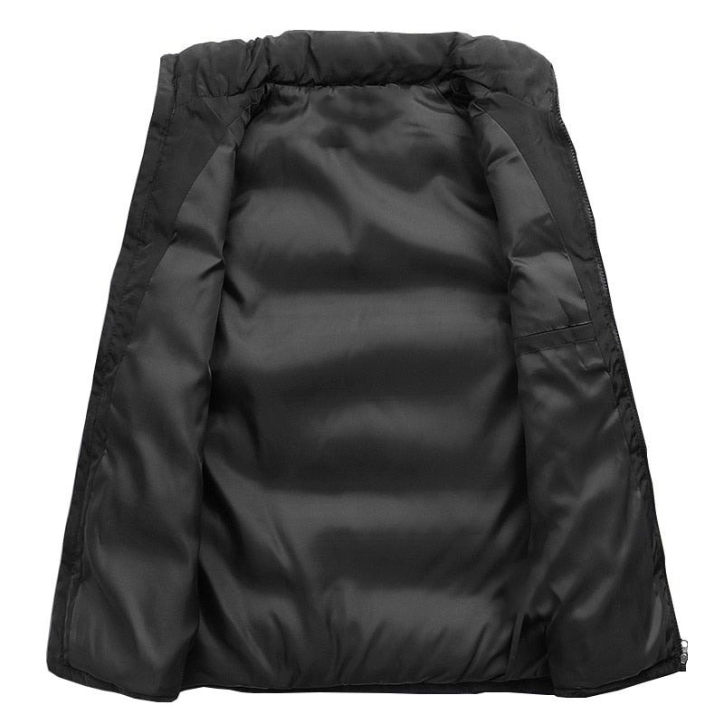 Colete Térmico Masculino Puffer Preto | Inverno 2025