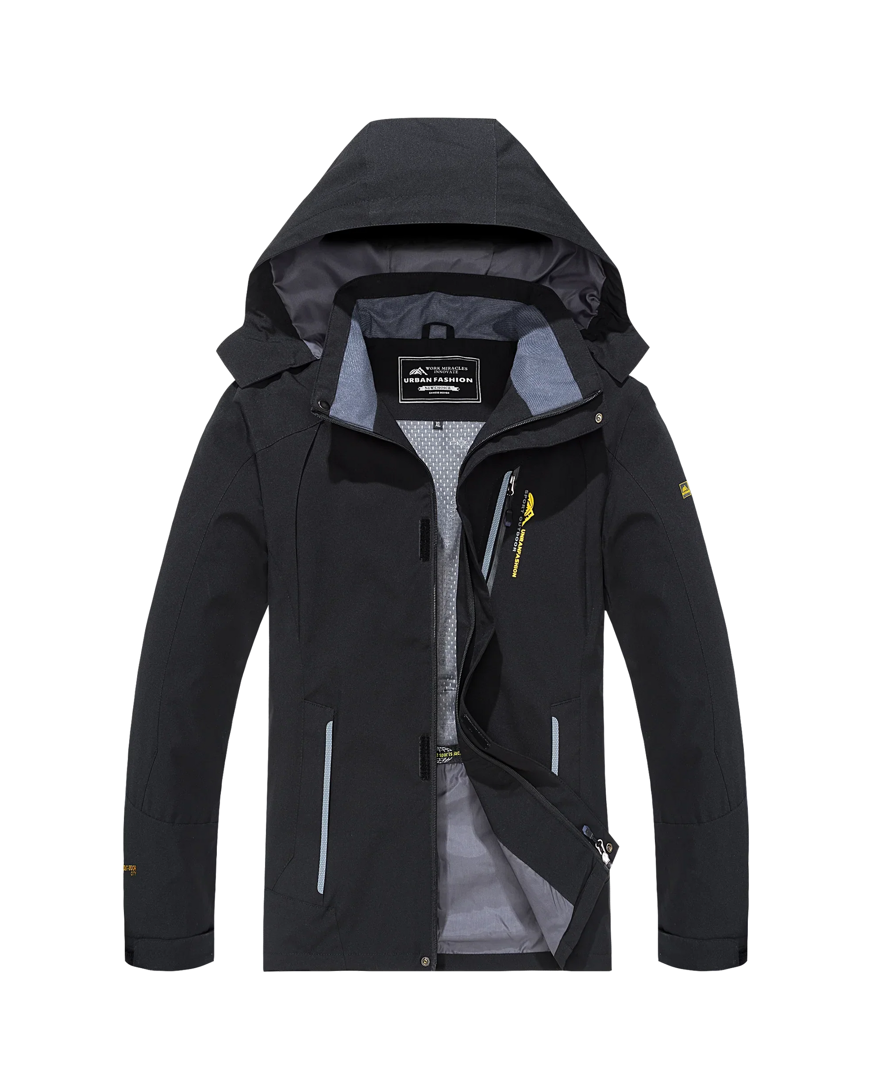 Jaqueta Masculina Impermeável para Trilha e Pesca com Proteção Contra Vento - (Promoção de Inverno 2025)