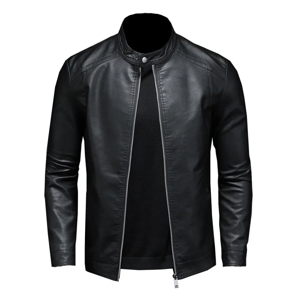 Jaqueta Masculina Gola Alta Slim - (Promoção de Inverno 2025)