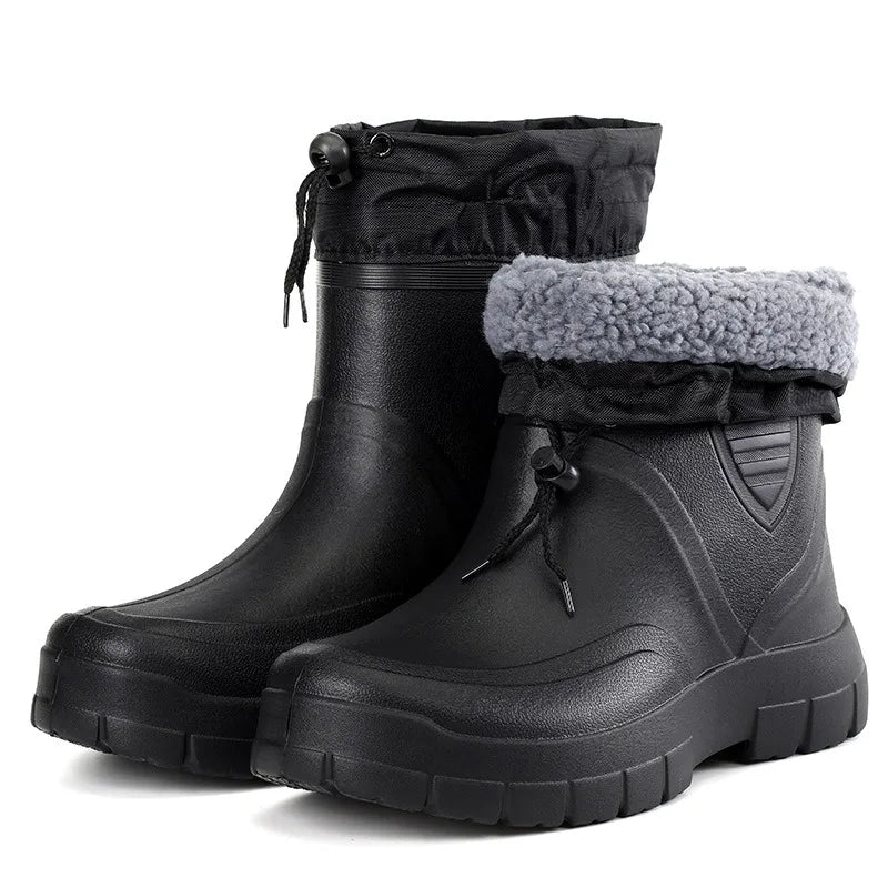 Bota Masculina Para Inverno Impermeável Solado Grosso Antiderrapante (Promoção de Inverno 2025)