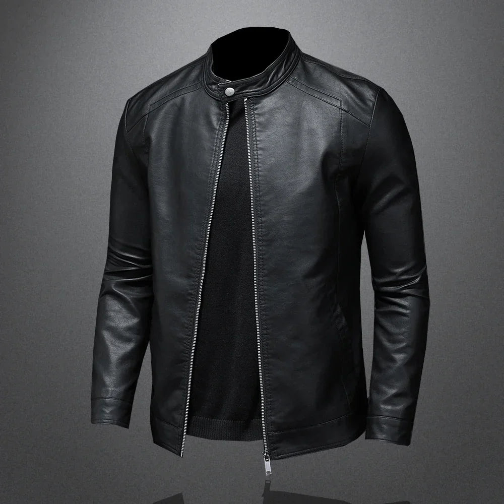 Jaqueta Masculina Gola Alta Slim - (Promoção de Inverno 2025)