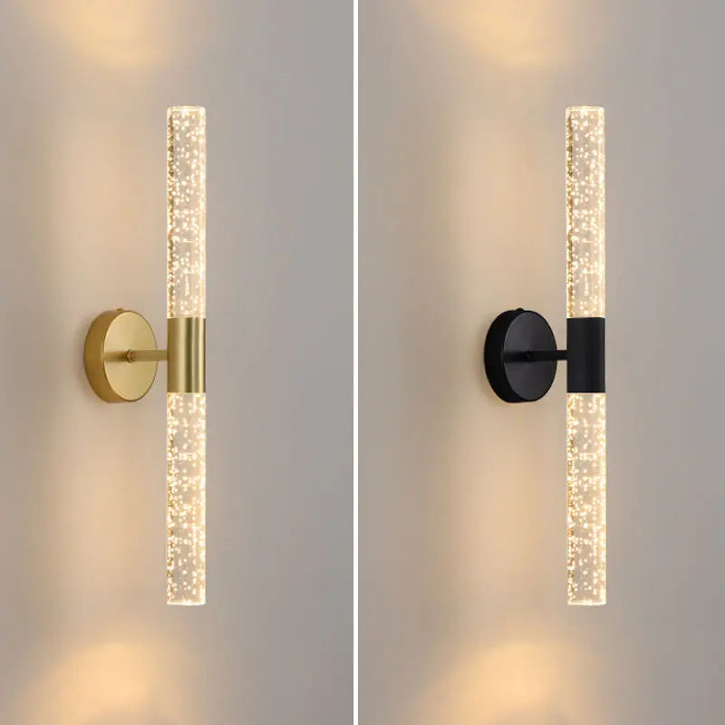 Arandela de Parede Led Cilíndrica Bolhas