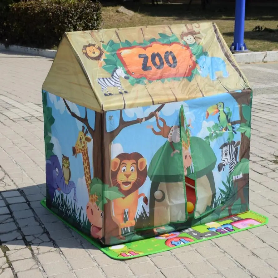 Barraca Tenda Infantil Zoológico