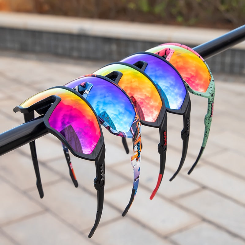 Óculos de Sol Polarizado de Ciclismo Esportivo Unissex