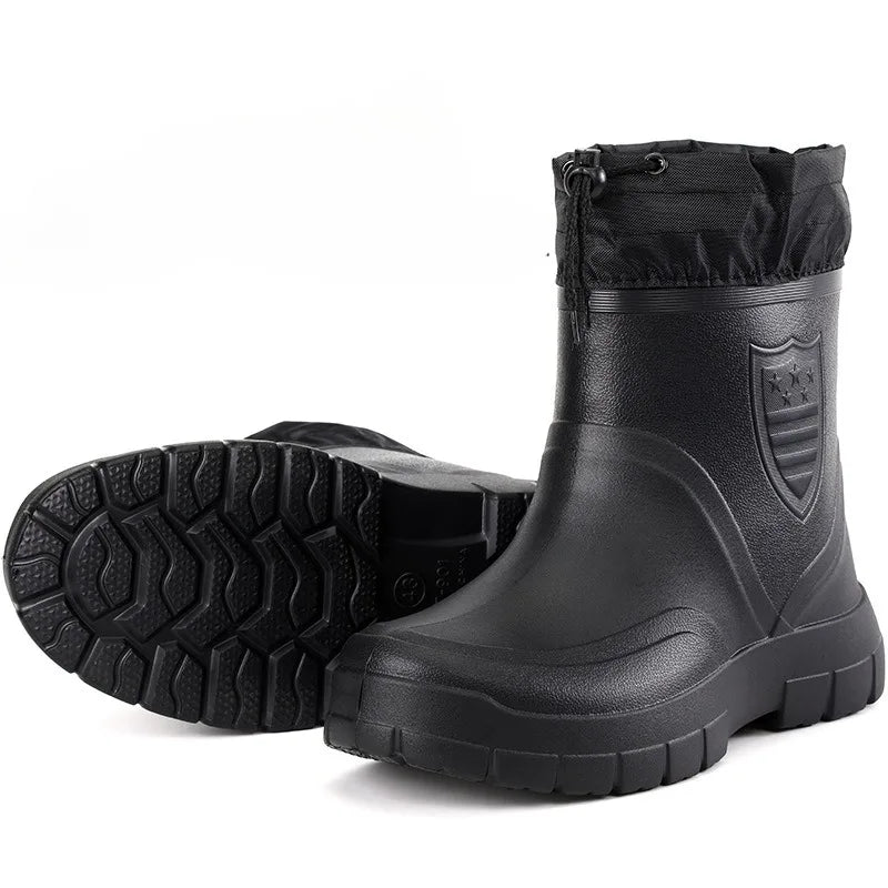 Bota Masculina Para Inverno Impermeável Solado Grosso Antiderrapante (Promoção de Inverno 2025)