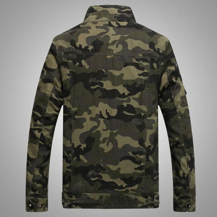 Jaqueta Masculina Camuflada Camo Force - (PROMOÇÃO DE INVERNO 2025)