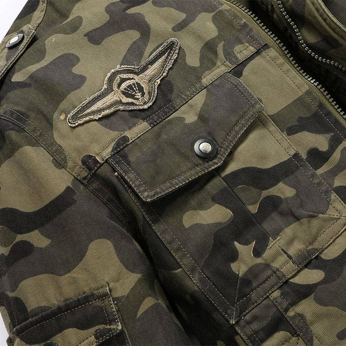 Jaqueta Masculina Camuflada Camo Force - (PROMOÇÃO DE INVERNO 2025)