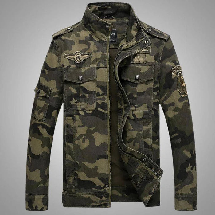 Jaqueta Masculina Camuflada Camo Force - (PROMOÇÃO DE INVERNO 2025)