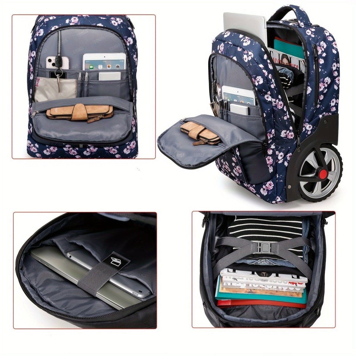 Mochila de Viagem com Rodas Florida - PROMOÇÃO OUTUBRO