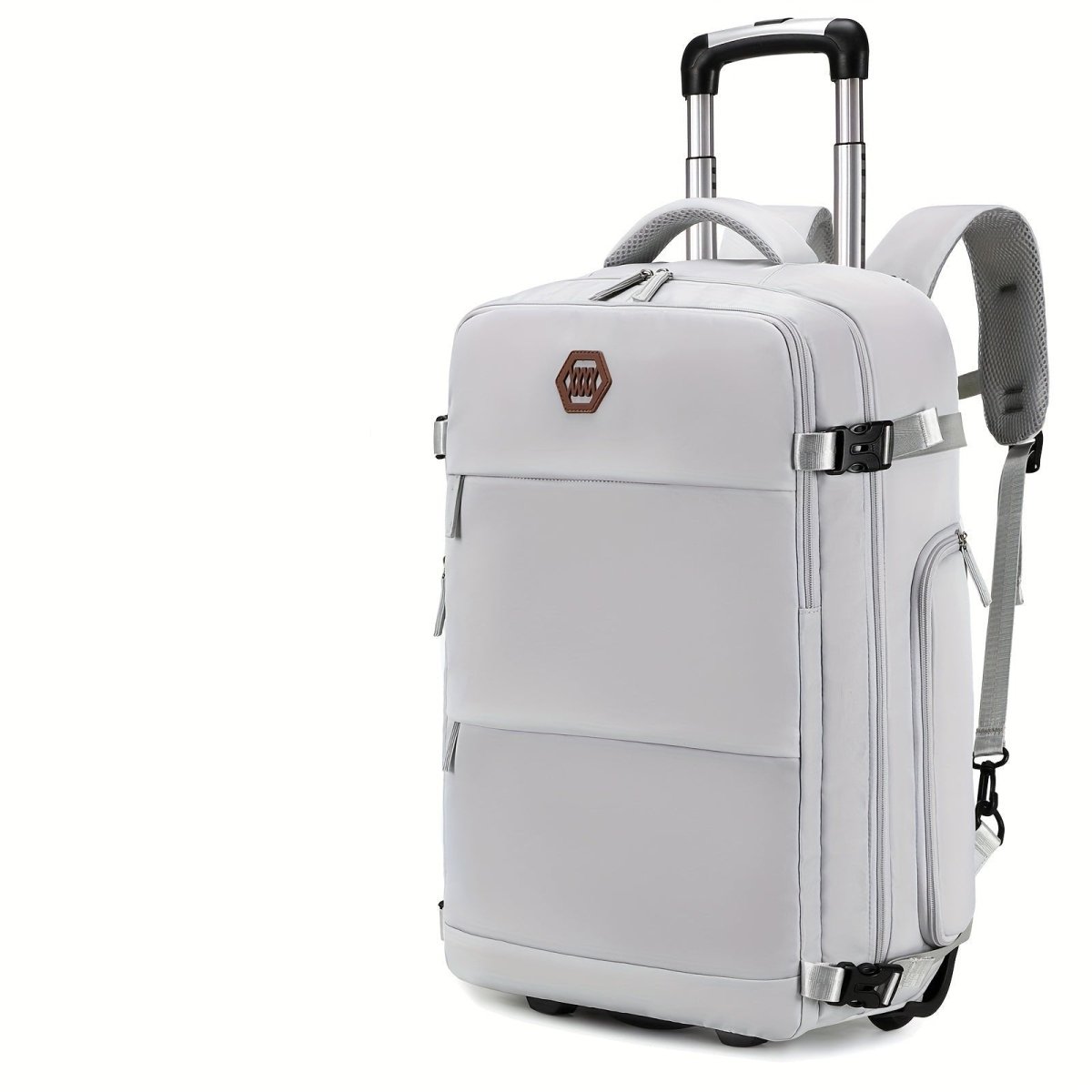 Mochila de Viagem com Rodas Unissex - Resistente à Água, Notebook 17" - PROMOÇÃO OUTUBRO