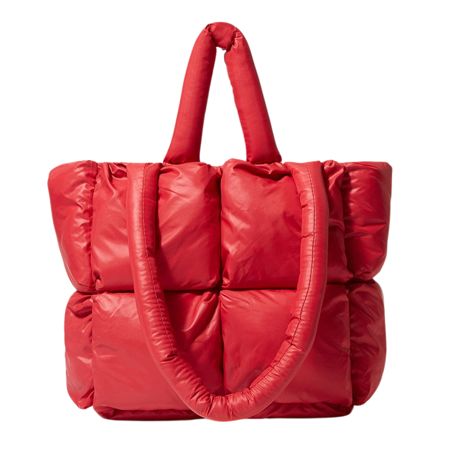 Bolsa Feminina Puffer – Design Acolchoado e Super Trend