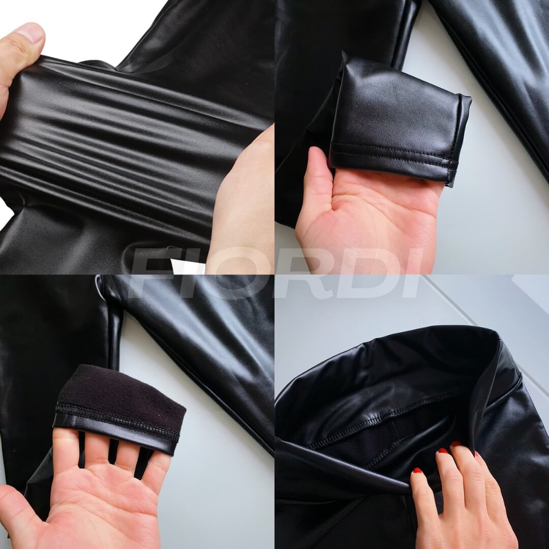 Calça de Couro Aveludada - HotLeg™ + Brinde Exclusivo