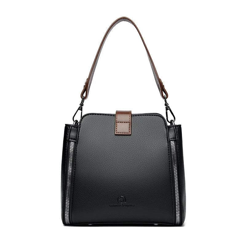 Bolsa Feminina Tiracolo em Couro Sintético – Elegante e Prática