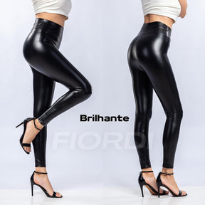 Calça de Couro Aveludada - HotLeg™ + Brinde Exclusivo