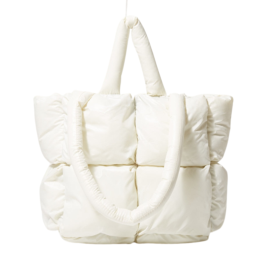 Bolsa Feminina Puffer – Design Acolchoado e Super Trend