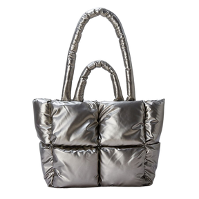 Bolsa Feminina Puffer – Design Acolchoado e Super Trend