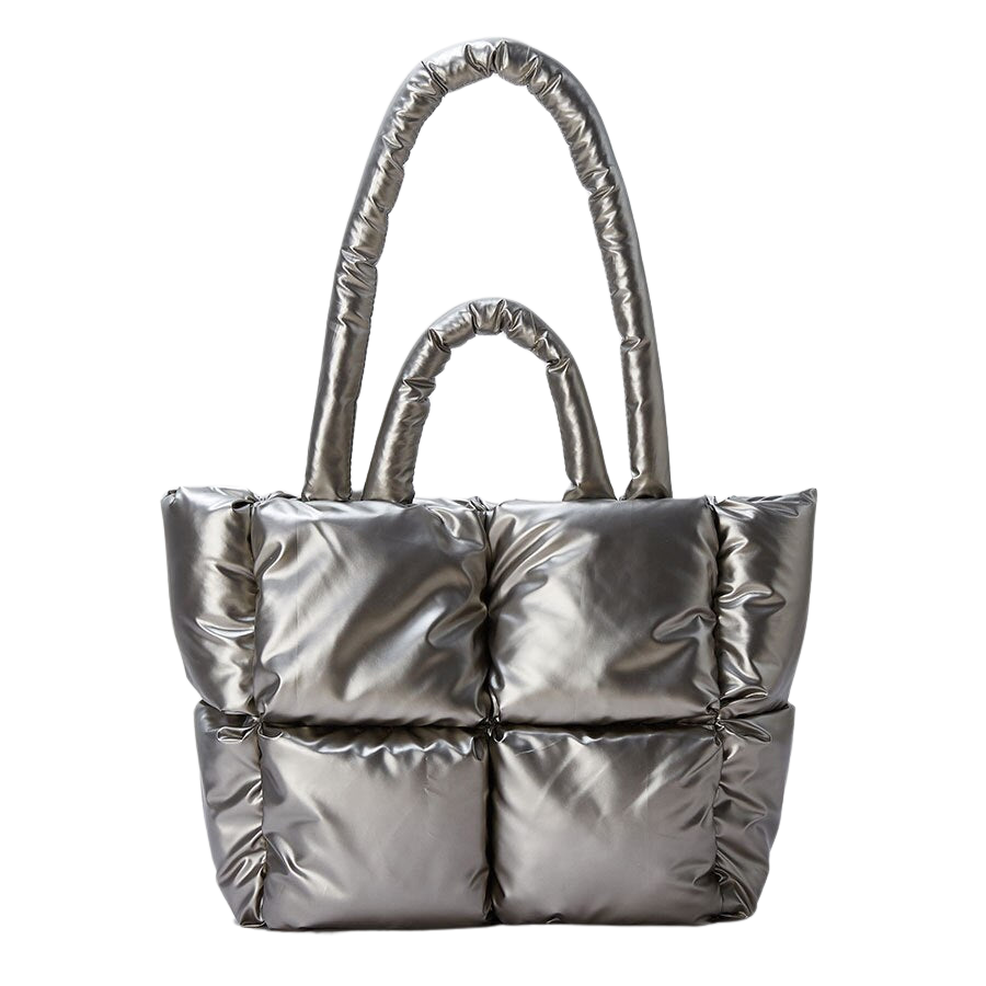 Bolsa Feminina Puffer – Design Acolchoado e Super Trend