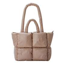 Bolsa Feminina Puffer – Design Acolchoado e Super Trend