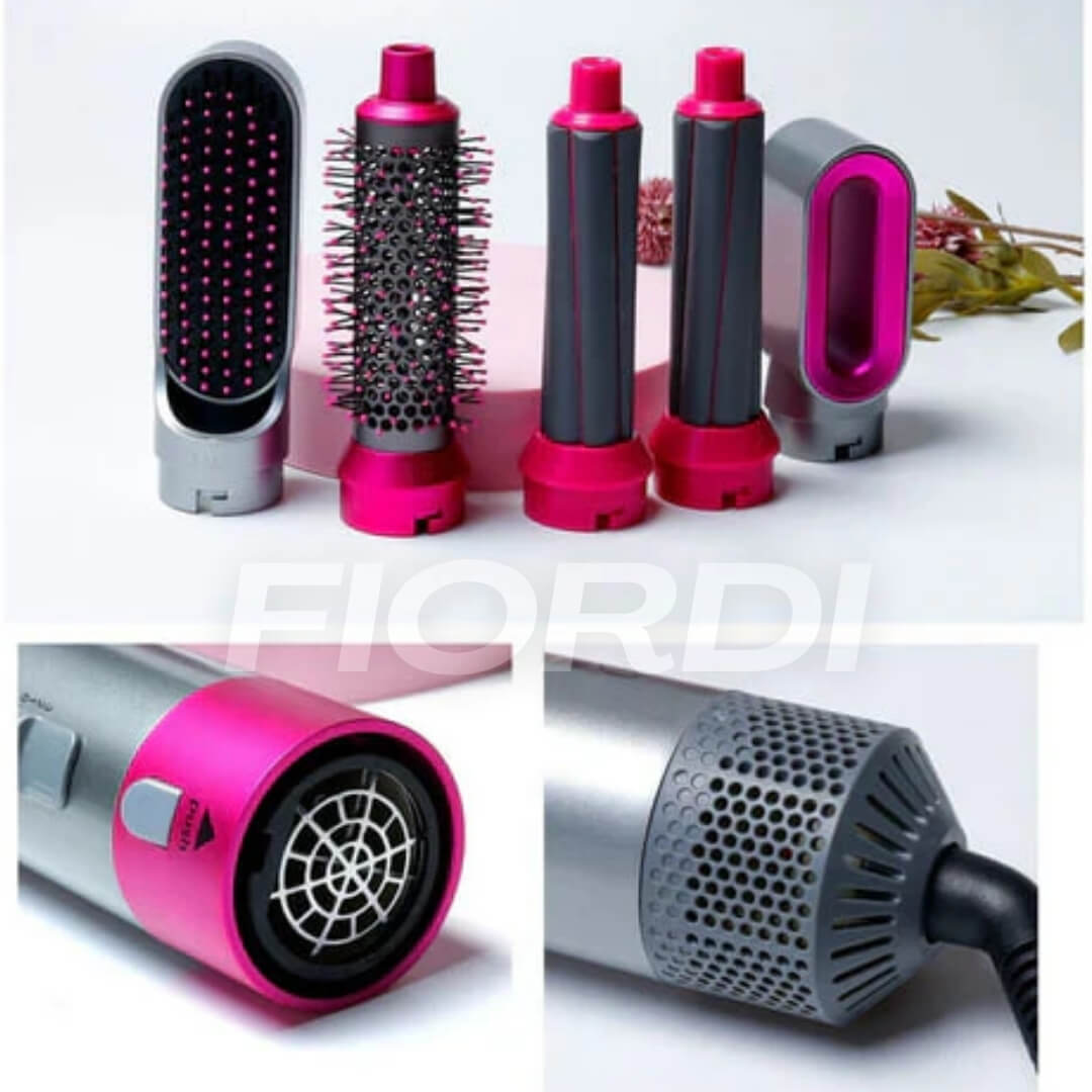 Escova Modeladora 5 em 1 - BeautyHair™ + Brinde