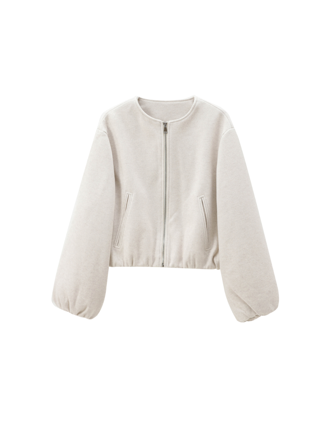 Jaqueta Oversized com Modelagem Reta