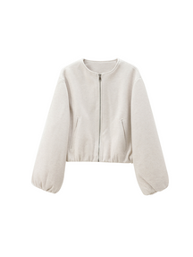 Jaqueta Oversized com Modelagem Reta