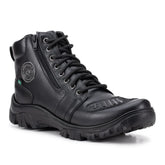 Bota Masculina Militar Biker com Zíper Lateral - (Promoção de Inverno 2025)