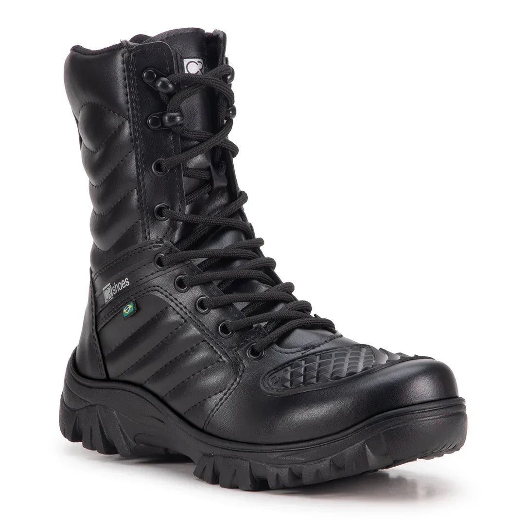 Bota Masculina Militar com Palmilha em Gel - (Promoção de Inverno 2025)
