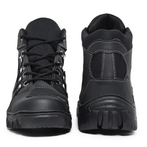 Bota Coturno Masculino Motociclista Militar Cano Médio Tático - (Promoção de Inverno 2025)