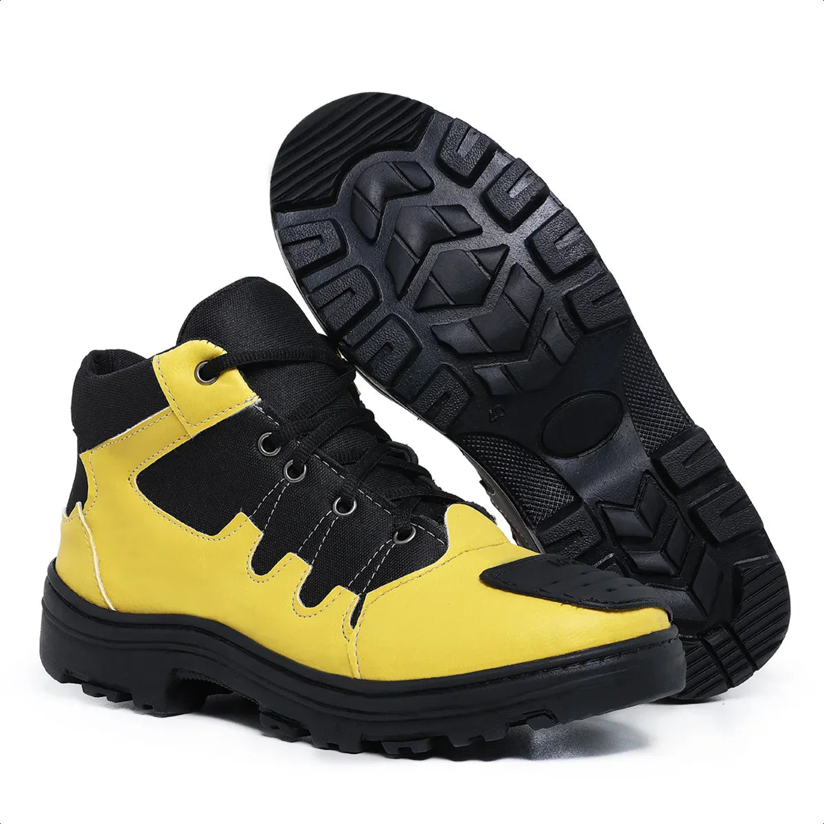 Bota Coturno Masculino Motociclista Militar Cano Médio Tático - (Promoção de Inverno 2025)