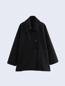 Casaco Oversized com Mangas Estilo Morcego