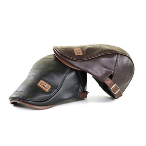 Boina Masculina em Couro Italian