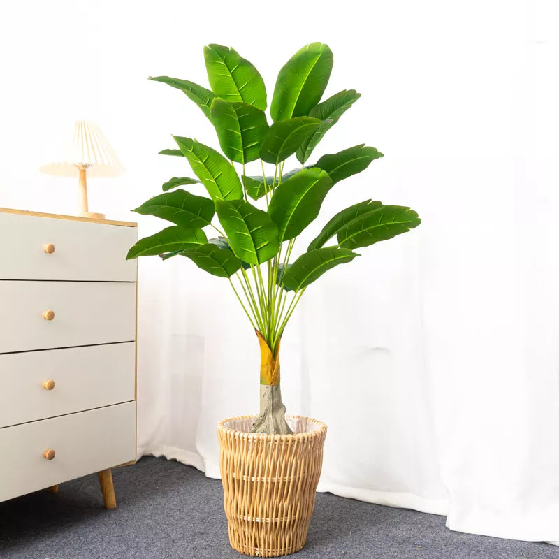 Planta Artificial Folhas de Bananeira