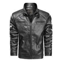 Jaqueta Masculina de Couro Slim