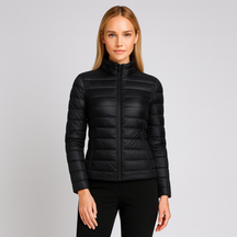 Jaqueta Puffer Feminina Pluma