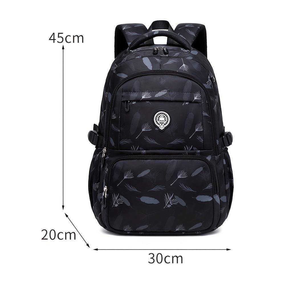Mochila Escolar Feminina Impermeável Confortável e Espaçosa 36L