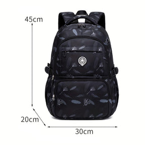 Mochila Escolar Feminina Impermeável Confortável e Espaçosa 36L
