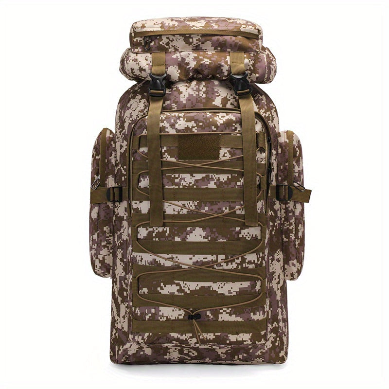 Mochila Tática Impermeável 80L para Viagem