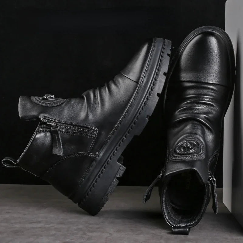 Bota Masculina Para Inverno Impermeável Antiderrapante