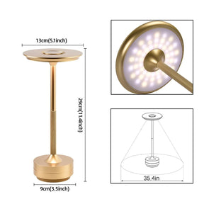 Luminária de Mesa Led Recarregável Portátil