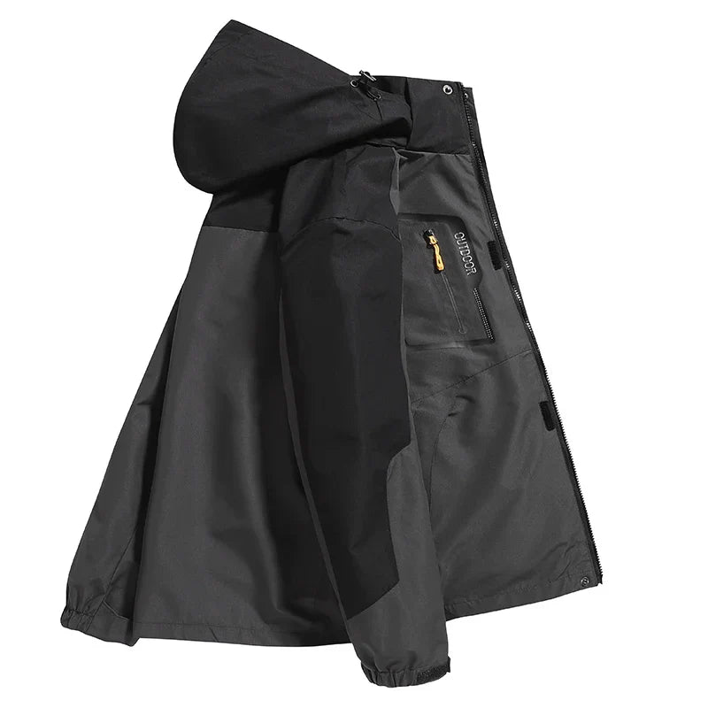 Jaqueta Masculina 3 em 1 com Forro Fleece Impermeável Corta-Vento – (Promoção de Inverno 2025)