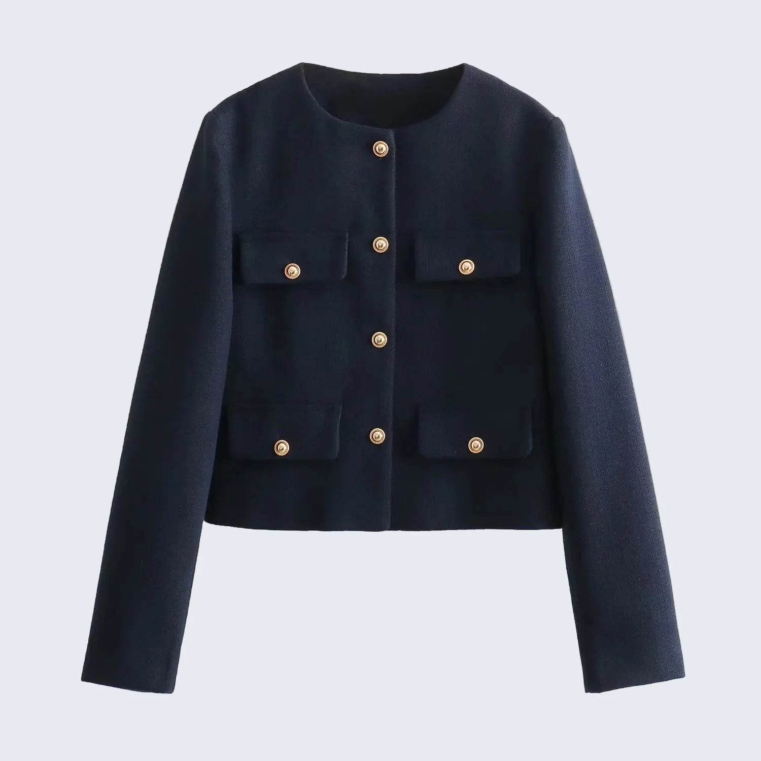 Casaco Casual Tweed