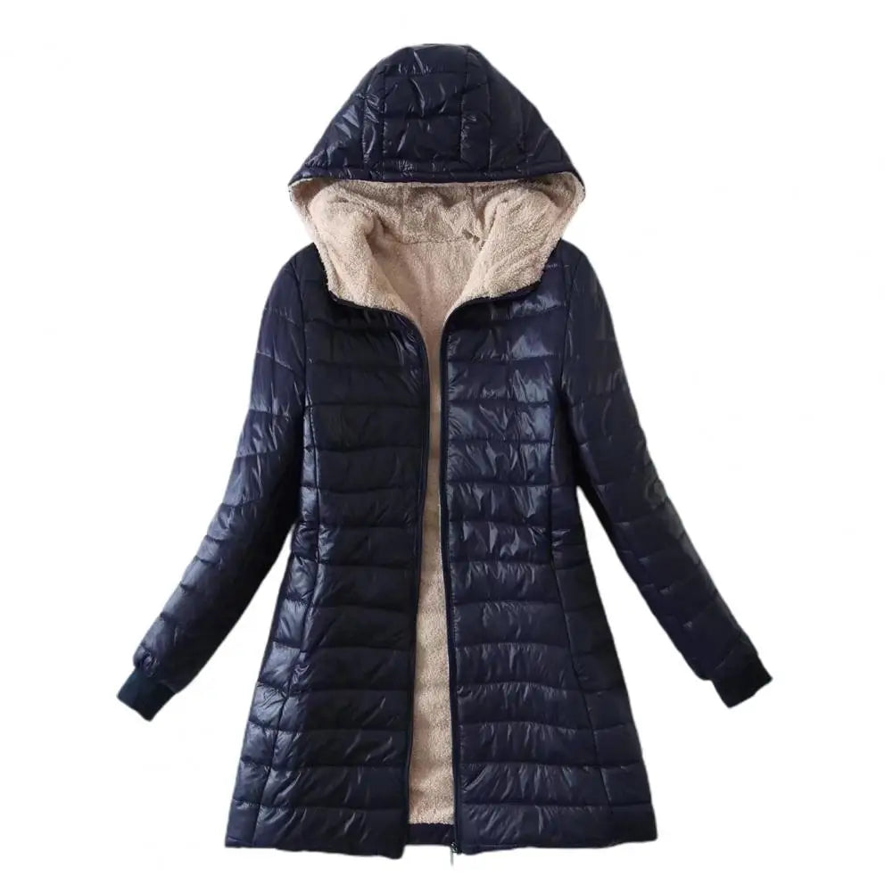 Casaco Feminino Longo Para Inverno Elegante - (Promoção de Inverno 2025)