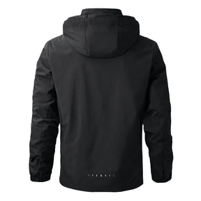 Jaqueta Masculina Impermeável Leve com Capuz para Trilhas e Escaladas - (Promoção de Inverno 2025)