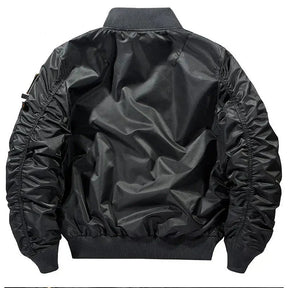 Jaqueta Masculina Bomber Estilo Retrô Oversized Design Curto – (Promoção de Inverno 2025)