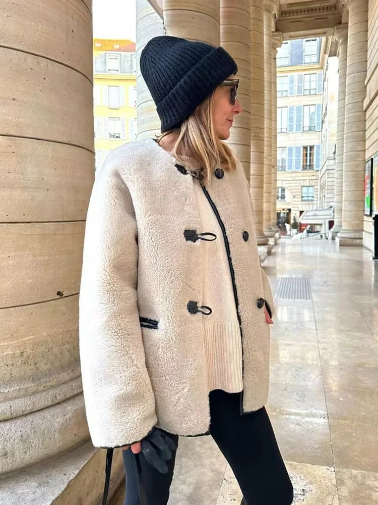 Casaco Peluciado de Inverno